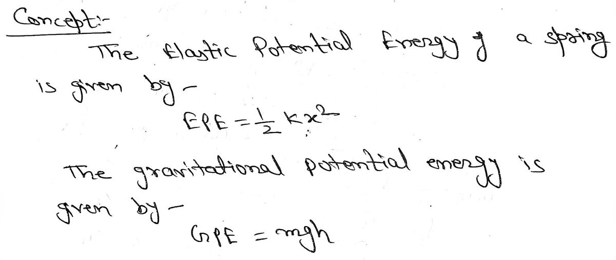 Physics homework question answer, step 1, image 1